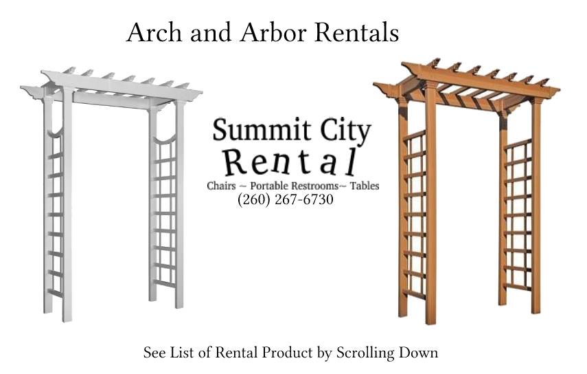 Arch and Arbor Rentals