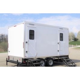 5 Stall Restroom Trailer Rental in Fort Wayne, IN. Rent a 5 stall ...