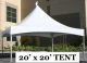 Where to rent 20 foot by 20 foot high peak tent rental near me in Fort Wayne, IN. Rent a 20 foot by 20 foot high peak frame tent rental in Fort Wayne, IN. 