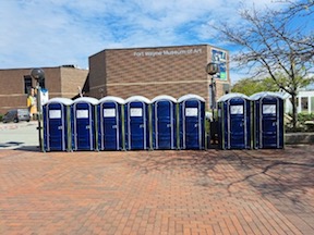 Where to rent a porta potty rental in Adams County, Indiana? Rent a porta potty rental in Adams County, Indiana with Summit City Rental. 